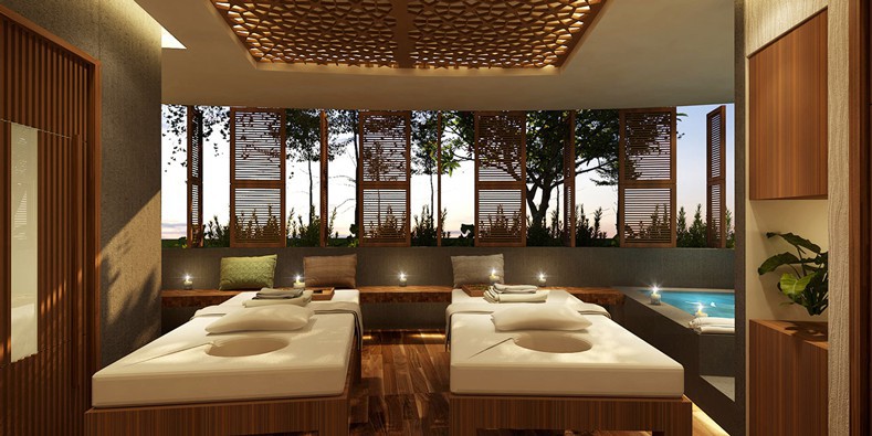 Oceanami Spa là nơi chốn nghỉ ngơi hoàn hảo gồm nhiều phòng điều trị sang trọng